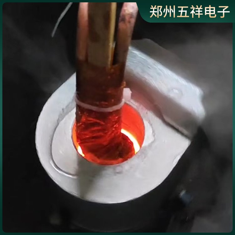 旋挖截齒內(nèi)齒座高頻淬火機(jī)安裝調(diào)試完畢